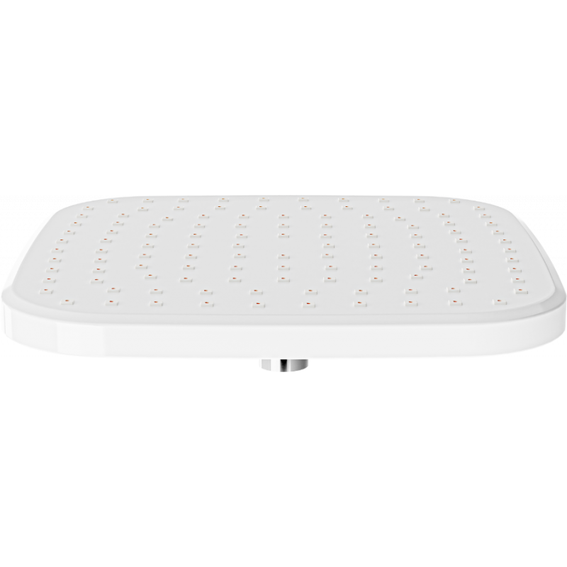 Mexen D-33 dažďová hlavica 23x23 cm, biela/chróm - 79733-02