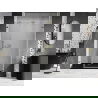 Mexen Lunar-B sprchové dvere výklopné pravé 125 cm, priehľadné, zlaté - 832S-125-050-50-00-P