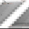 Mexen Lunar-F L skladacie sprchové dvere ľavé 140 cm, transparentné, brúsená meď - 836SL-140-050-65-00-L