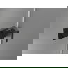 Mexen Lunar-F L skladacie sprchové dvere ľavé 135 cm, transparentné, brúsené gun gray - 836SL-135-050-66-00-L