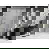 Mexen Lunar-B L sprchové dvere otočné pravé 120 cm, číre, zlaté - 832SL-120-050-50-00-P