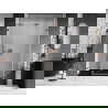 Mexen Lunar-B L sprchové dvere, pravé 130 cm, transparentné, ružové zlato - 832SL-130-050-60-00-P