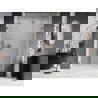 Mexen Lunar-B sprchové dvere pravé 140 cm, priehľadné, ružové zlato - 832S-140-050-60-00-P