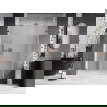 Mexen Lunar-B sprchové dvere pravé 150 cm, číre, ružové zlato - 832S-150-050-60-00-P