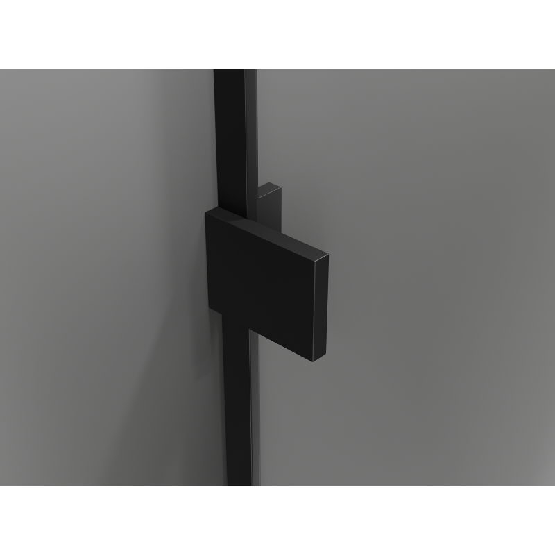 Mexen Lunar-B L sprchové dvere pravé 120 cm, priehľadné, čierne - 832SL-120-050-70-00-P