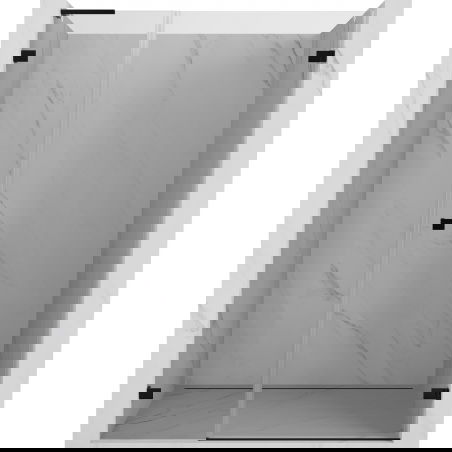 Mexen Lunar-B L sprchové dvere pravé 120 cm, priehľadné, čierne - 832SL-120-050-70-00-P