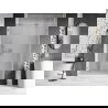 Mexen Lunar-B L sprchové dvere otváracie pravé 130 cm, transparentné, brúsený nikel - 832SL-130-050-97-00-P