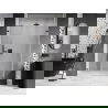 Mexen Lunar-B sprchové dvere pravé 140 cm, transparentné, brúsená gun gray - 832S-140-050-66-00-P