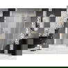 Mexen Lunar-F L skladacie sprchové dvere pravé 115 cm, transparentné, zlaté brúsené - 836SL-115-050-55-00-P