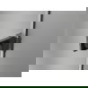 Mexen Lunar-B sprchové dvere výklopné pravé 150 cm, priesvitné, gun metal - 832S-150-050-95-00-P