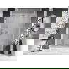 Mexen Lunar-B sprchové dvere jednokrídlové pravé 135 cm, transparentné, brúsený nikel - 832S-135-050-97-00-P