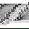 Mexen Lunar L sprchové dvere výklopné ľavé 145 cm, transparentné, chróm - 834SL-145-050-01-00-L