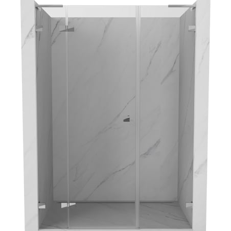 Mexen Lunar L sprchové dvere výkyvné ľavé 155 cm, transparentné, chróm - 834SL-155-050-01-00-L
