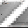 Mexen Lunar sprchové dvere otvárateľné ľavé 125 cm, transparentné, ružové zlato - 834S-125-050-60-00-L