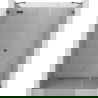 Mexen Lunar sprchové dvere otváracie ľavé 130 cm, priehľadné, zbraňový kov - 834S-130-050-95-00-L