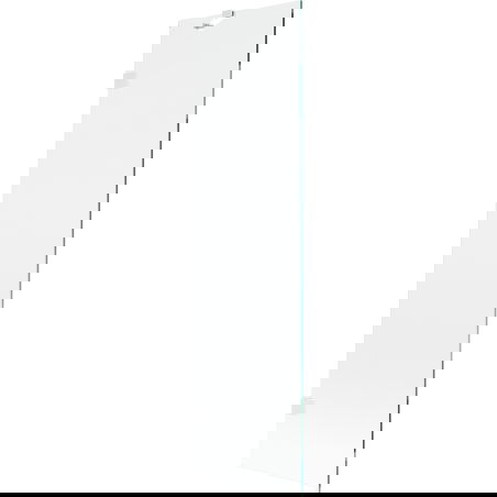 Mexen Lunar vanová zástena, 1-krídlová 50 x 150 cm, transparentná, biela - 897-050-000-20-00