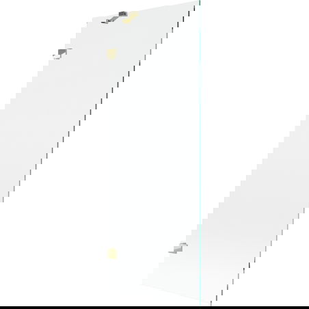 Mexen Lunar sprchová zástena jednokrídlová 70 x 150 cm, priehľadná, zlatá - 897-070-000-50-00