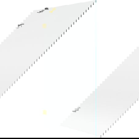 Mexen Lunar sprchová zástena 1-krídlová 90 x 150 cm, transparentná, zlatá - 897-090-000-50-00