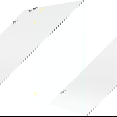 Mexen Lunar sprchová zástena jednokrídlová 100 x 150 cm, transparentná, zlatá - 897-100-000-50-00