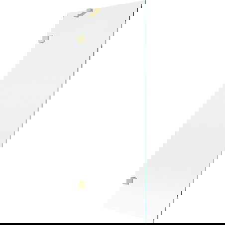 Mexen Lunar vanová zástena 1-dverová 70 x 150 cm, transparentná, zlatá kartáčovaná - 897-070-000-55-00