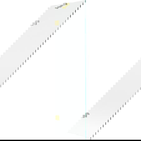 Mexen Lunar sprchová zástena 1-krídlová 50 x 150 cm, transparentná, zlatá kartáčovaná - 897-050-000-55-00