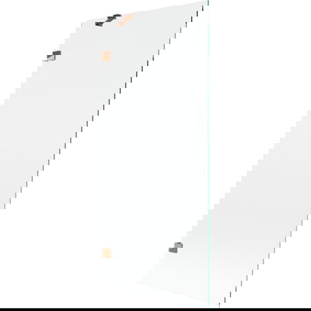 Mexen Lunar sprchová zástena 1-krídlová 80 x 150 cm, transparentná, ružové zlato - 897-080-000-60-00