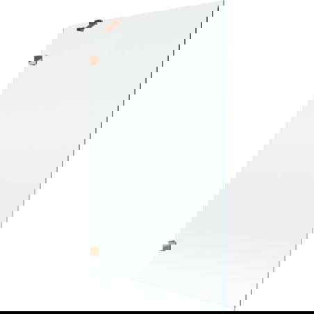 Mexen Lunar sprchová zástena 1-krídlová 100 x 150 cm, transparentná, ružové zlato - 897-100-000-60-00