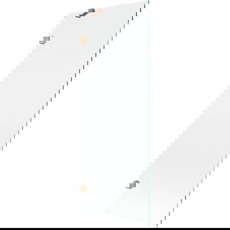 Mexen Lunar vaňová zástena s 1 krídlom 70 x 150 cm, transparentná, brúsená meď - 897-070-000-65-00