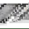 Mexen Lunar sprchové dvere pravé 145 cm, transparent, chróm - 834S-145-050-01-00-P