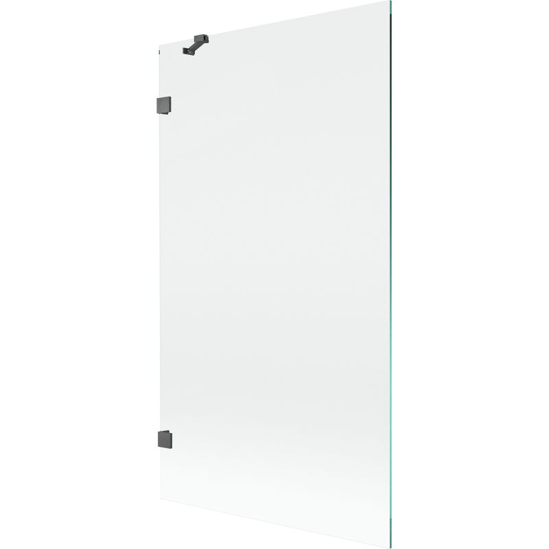 Mexen Lunar vaňová zástena 1-dielna 100 x 150 cm, transparentná, brúsená gun gray - 897-100-000-66-00