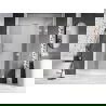 Mexen Lunar sprchové dvere, pravé 145 cm, transparentné, biele - 834S-145-050-20-00-P