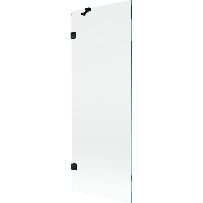 Mexen Lunar sprchová zástena 1-krídlová 70 x 150 cm, transparentná, čierna - 897-070-000-70-00