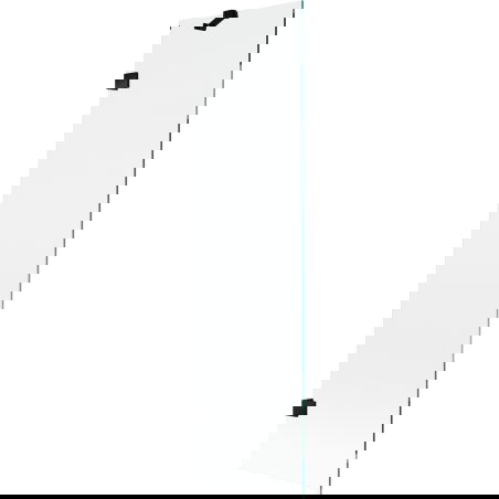 Mexen Lunar sprchová zástena 1-krídlová 50 x 150 cm, transparentná, čierna - 897-050-000-70-00