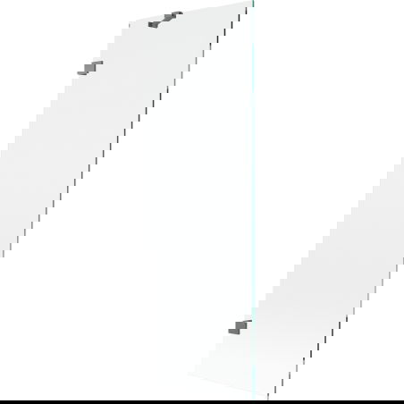 Mexen Lunar sprchový záves 1-krídla 60 x 150 cm, transparentný, gun metal - 897-060-000-95-00