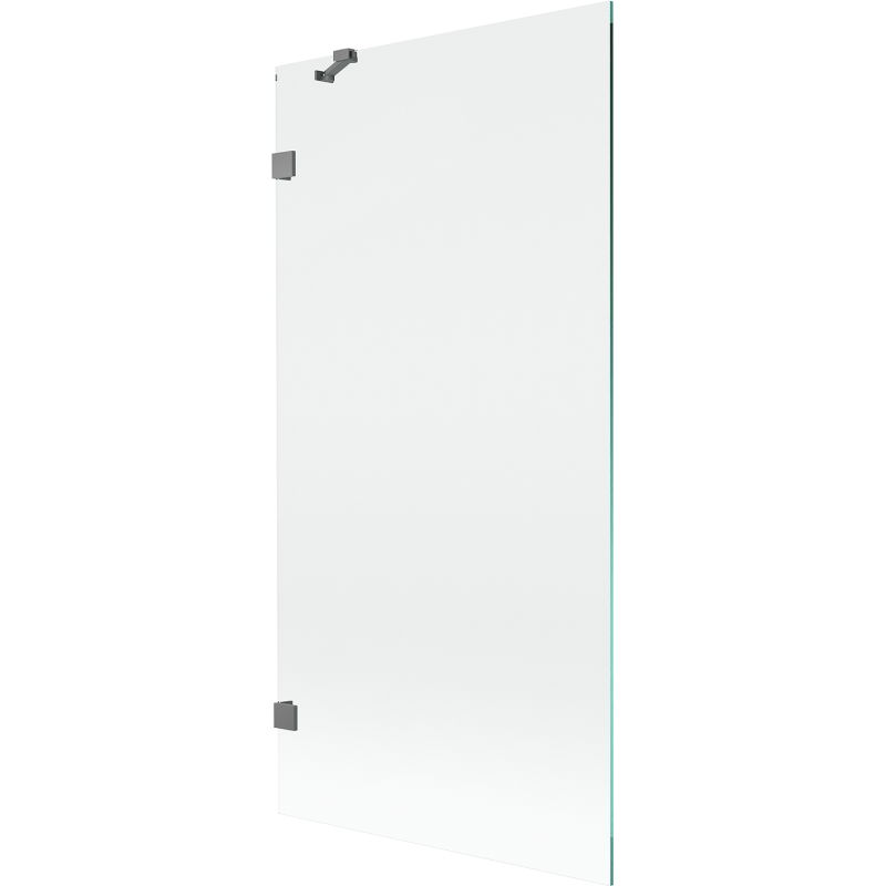 Mexen Lunar sprchová stena 1-krídlová 90 x 150 cm, transparentná, gun metal - 897-090-000-95-00