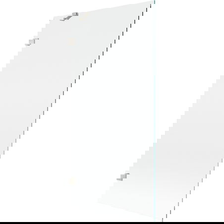 Mexen Lunar sprchová zástena 1-krídlová 90 x 150 cm, transparentná, brúsený nikel - 897-090-000-97-00