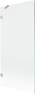 Mexen Lunar sprchová zástena 1-krídlová 90 x 150 cm, transparentná, brúsený nikel - 897-090-000-97-00