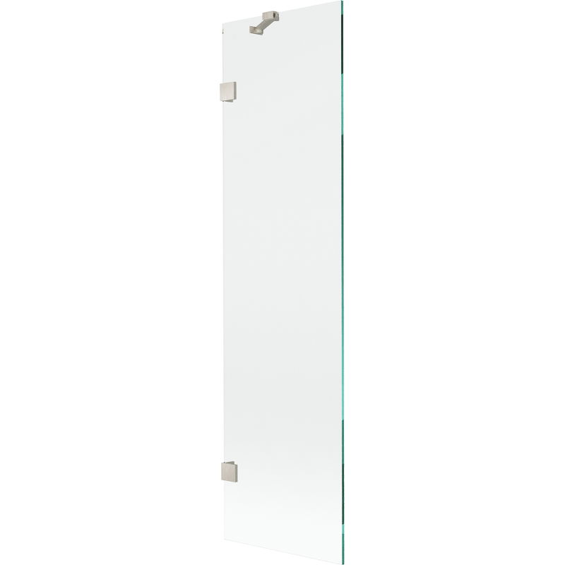Mexen Lunar sprchová zástena 1-krídlová 50 x 150 cm, transparentná, brúsený nikel - 897-050-000-97-00