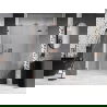 Mexen Lunar sprchové dvere otváracie pravé 125 cm, transparentné, ružové zlato - 834S-125-050-60-00-P