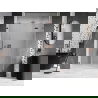 Mexen Lunar sprchové dvere výklopné pravé 135 cm, transparentné, ružové zlato - 834S-135-050-60-00-P