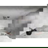 Mexen Lunar sprchové dvere výklopné pravé 135 cm, transparentné, ružové zlato - 834S-135-050-60-00-P