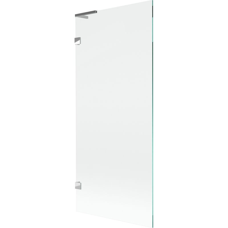 Mexen Lunar L sprchová zástena jednokrídlová 80 x 150 cm, priehľadná, chróm - 897L-080-000-01-00