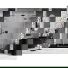 Mexen Lunar sprchové dvere sklopné pravé 135 cm, transparentné, brúsená šedá pištoľ - 834S-135-050-66-00-P