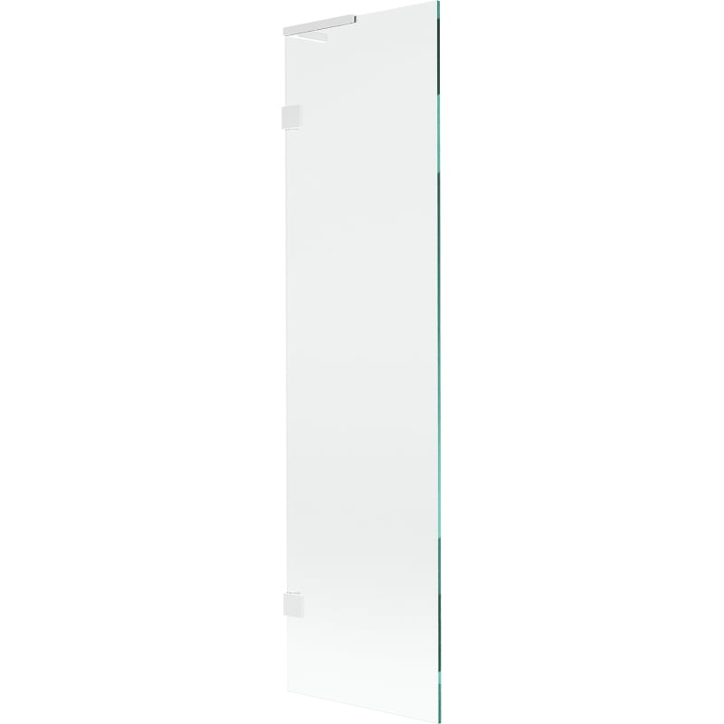 Mexen Lunar L vaňová zástena 1-krídlová 50 x 150 cm, transparentná, biela - 897L-050-000-20-00