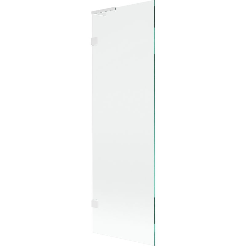 Mexen Lunar L kúpeľňová zástena 1-krídlová 60 x 150 cm, priehľadná, biela - 897L-060-000-20-00