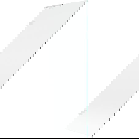 Mexen Lunar L vaňová zástenka jednokrídlová 60 x 150 cm, transparentná, biela - 897L-060-000-20-00