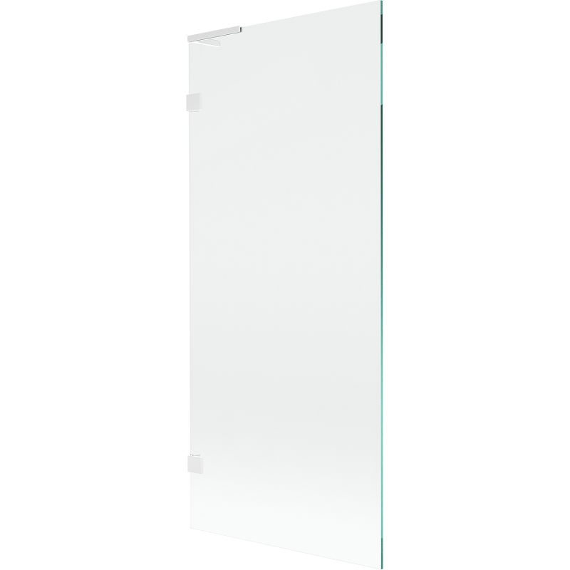 Mexen Lunar L sprchová zástena 1-krídlová 80 x 150 cm, číra, biela - 897L-080-000-20-00
