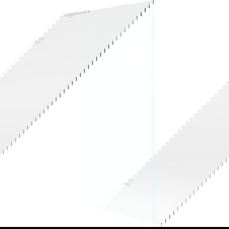 Mexen Lunar L vaňová zábrana 1-krídlová 80 x 150 cm, transparentná, biela - 897L-080-000-20-00