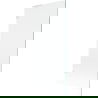 Mexen Lunar L sprchová zástena 1-krídlová 80 x 150 cm, číra, biela - 897L-080-000-20-00
