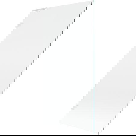 Mexen Lunar L vaňová zástenka 1-krídlová 90 x 150 cm, transparentná, biela - 897L-090-000-20-00